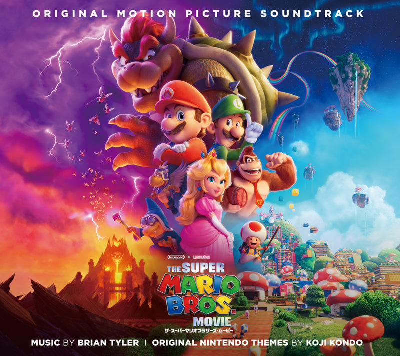 【JAPANESE PACKAGE】The Super Mario Bros. Movie CD/ザ・スーパーマリオブラザーズ・ムービー サウンドトラック（CD）