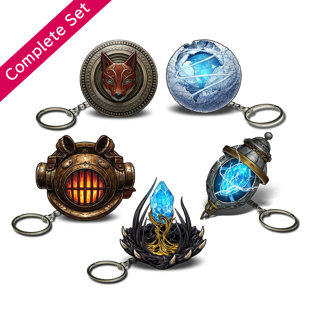 5点セット]『ライズ・オブ・ピー』 / Lies of P Amulet Keychain Blind