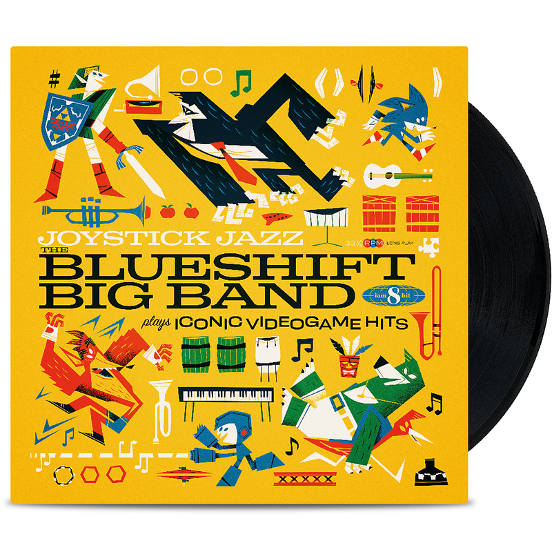 Joystick Jazz: The Blueshift Bigband Plays Iconic Video Game Hits Vinyl/ジョイスティック・ジャズ：ブルーシフト・ビッグバンド、名作ゲーム音楽を奏でる（LPレコード）