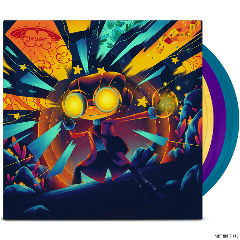 『サイコノーツ 2』オリジナル・サウンドトラック - LP6枚組 コンプリート・エディション・ボックスセット Psychonauts 2 Vinyl Soundtrack - 6xLP Complete Edition Box Set
