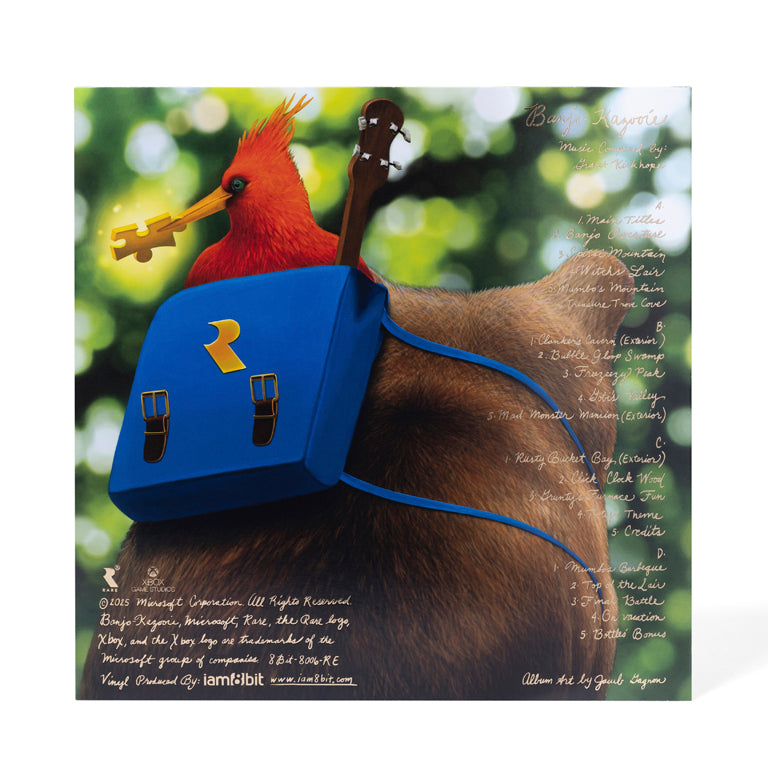 バンジョーとカズーイ　サントラレコードBox BanjoKazooie_Vinyl_Whitebox_00