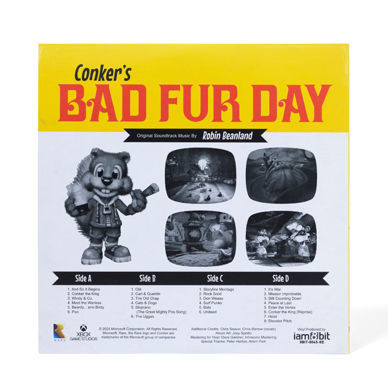 コンカーズ・バッド・ファー・デイ/Conker’s Bad Fur Day 2xLP (REISSUE)