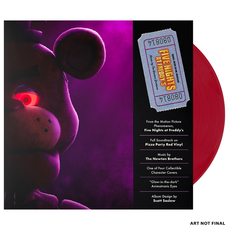 【Set of 4】Five Nights at Freddy’s Vinyl Soundtrack
