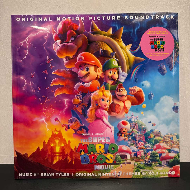 【iam8bit EXCLUSIVE】THE SUPER MARIO BROS. MOVIE 2XLP　[PINK AND YELLOW]