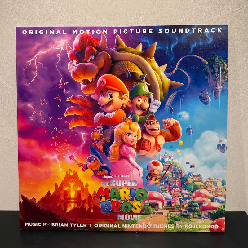 【OUTLET】【通常版】The Super Mario Bros. Movie 2xLP/ザ・スーパーマリオブラザーズ・ムービー サウンドトラック（2LP）[レッド＆グリーン]