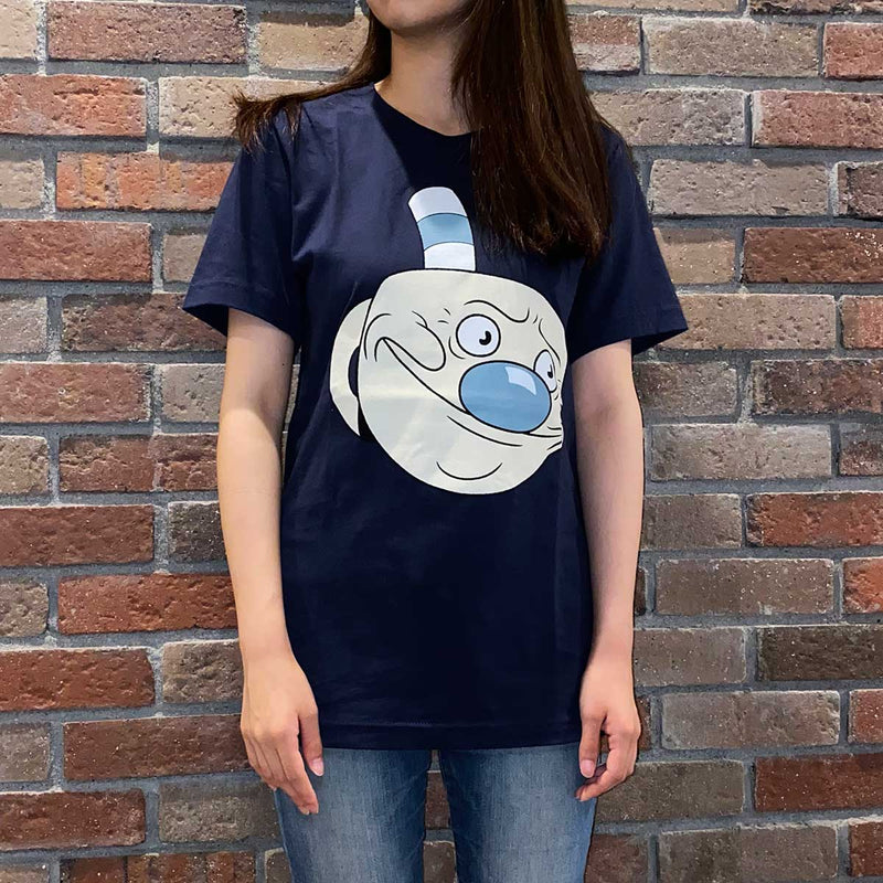 THE CUPHEAD SHOW! SUPER COMFY CHARACTER SHIRTS【BLUE】
