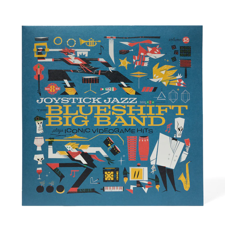 Joystick Jazz: The Blueshift Big Band Plays Iconic Video Game Hits (Vol. 2) Vinyl Soundtrack