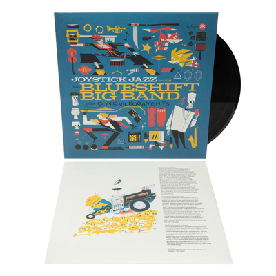 Joystick Jazz: The Blueshift Big Band Plays Iconic Video Game Hits (Vol. 2) Vinyl Soundtrack