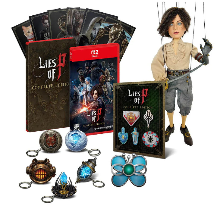 激レア Lies of P 公式非売品 実物大 エチケット ジミニー ランプ iam8bit限定】『ライズ・オブ・ピー』 / Lies of P: Complete Edition