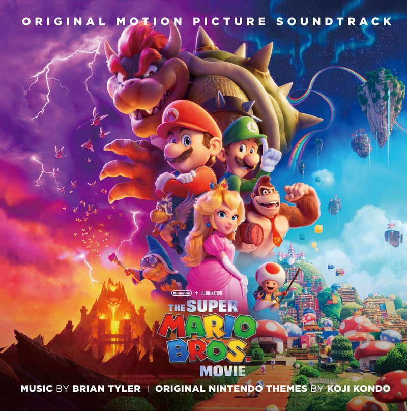 【JAPANESE PACKAGE】The Super Mario Bros. Movie 2xLP/ザ・スーパーマリオブラザーズ・ムービー サウンドトラック（2LP）