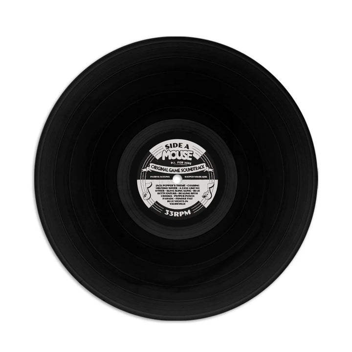 初回限定KONAMI レトロゲーム BGM レコード record vinyl MOUSE：やとわれの探偵』/ MOUSE: P.I. For Hire Original Game