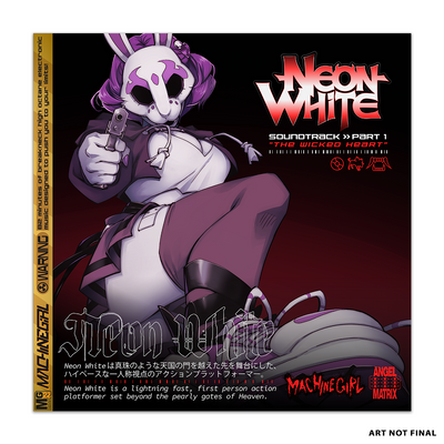 Neon White Soundtrack Part 1 “The Wicked Heart” 2xLP