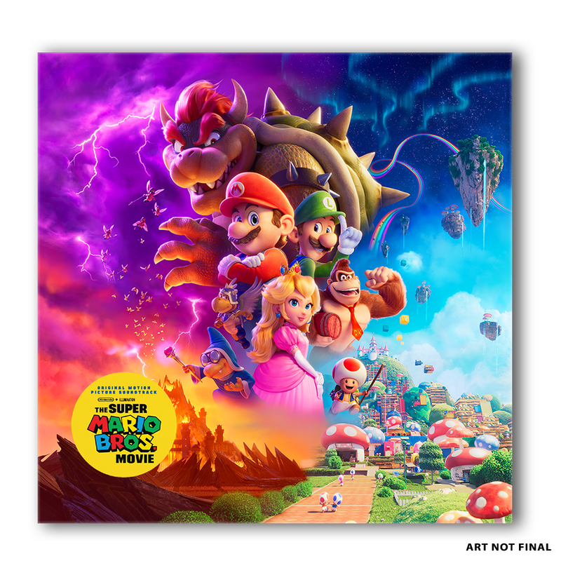 【STANDARD EDITION】THE SUPER MARIO BROS. MOVIE 2XLP　[RED AND GREEN]