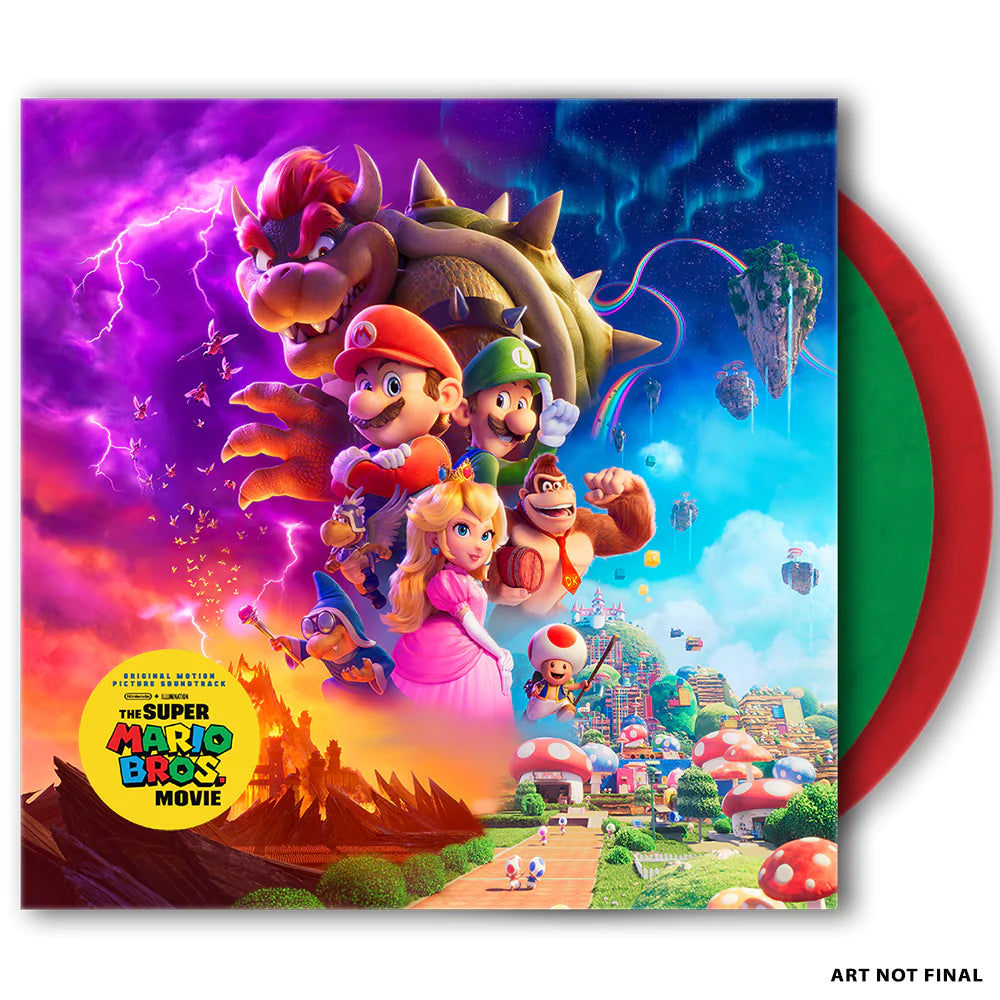 【JAPANESE PACKAGE】The Super Mario Bros. Movie 2xLP/ザ・スーパーマリオブラザーズ・ムービー  サウンドトラック（2LP）