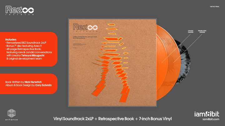 Rez Infinite - Vinyl Soundtrack 2xLP + Retrospective Book + Bonus7