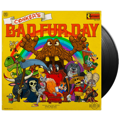 Conker’s Bad Fur Day Vinyl Soundtrack 2xLP