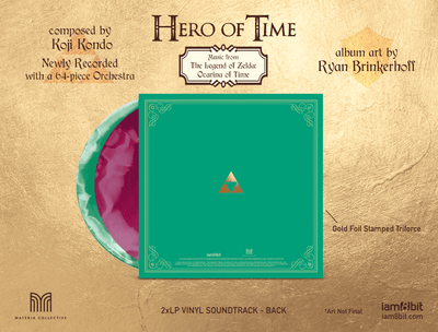 ゼルダの伝説 ヒーロー・オブ・タイム（ゼルダの伝説 時のオカリナ楽曲集）/Hero of Time 2xLP (Music from The Legend of Zelda: Ocarina of Time)