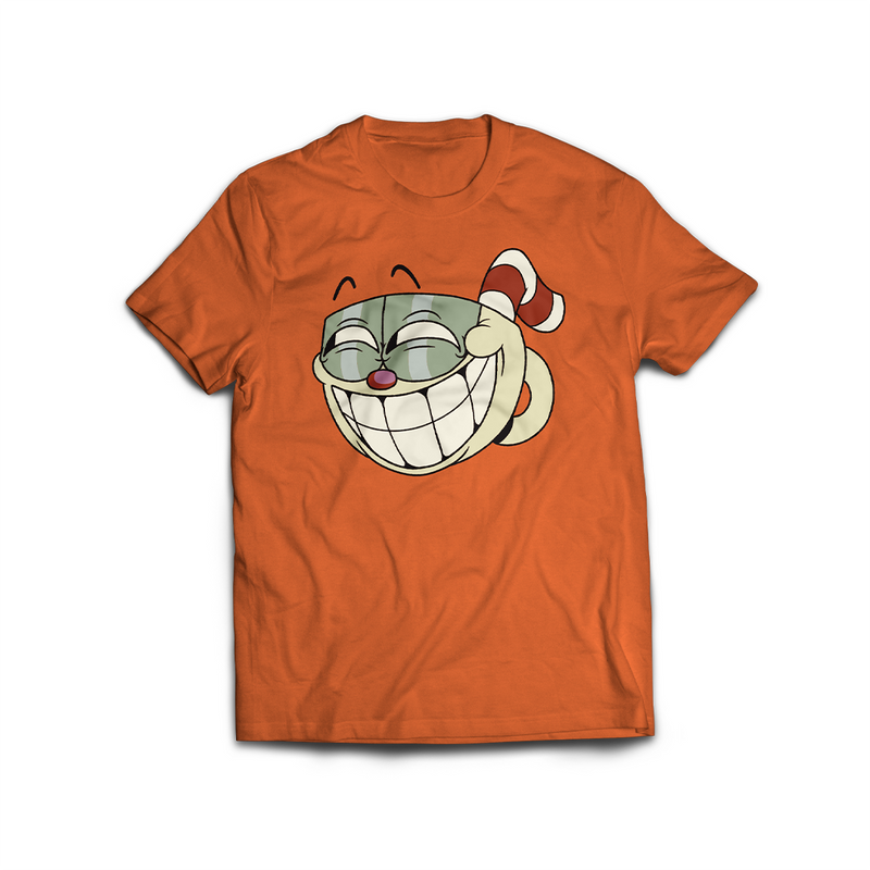 THE CUPHEAD SHOW! SUPER COMFY CHARACTER SHIRTS【ORANGE】
