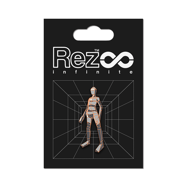 Rez Infinite - Level 03 Player Form Pin