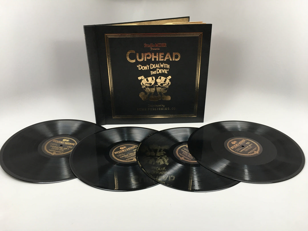 カップヘッド/Cuphead 4枚組レコードセット【アナログレコード】 – iam8bit japan & asia