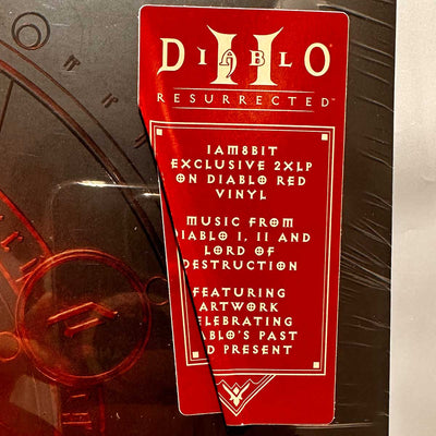 【OUTLET】『ディアブロ II リザレクテッド』サウンドトラック/Diablo II: Resurrected 2xLP Vinyl Soundtrack（Bランク）