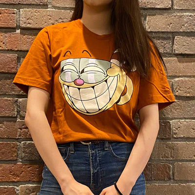 THE CUPHEAD SHOW! SUPER COMFY CHARACTER SHIRTS【ORANGE】