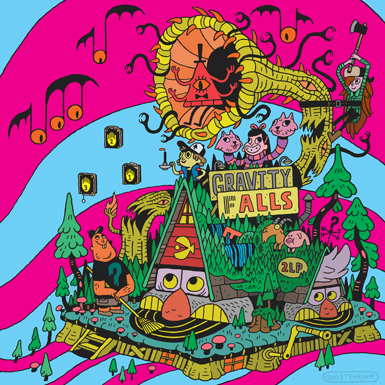 중력 폭포 비닐 사운드트랙/Gravity Falls Vinyl Soundtrack