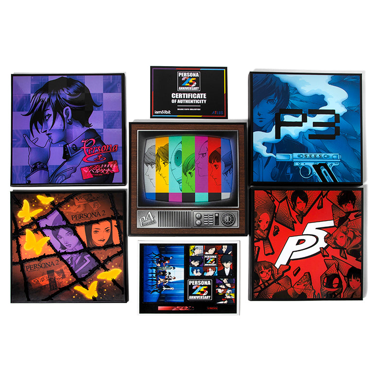 Persona Instruments Set IAM8bit | Persona 25th Anniversary Deluxe Vinyl Box Set – iam8bit japan ...