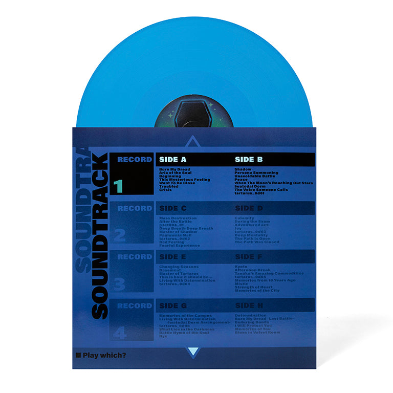 ペルソナ 3 / Persona 3 VINYL SOUNDTRACK 4XLP – iam8bit japan