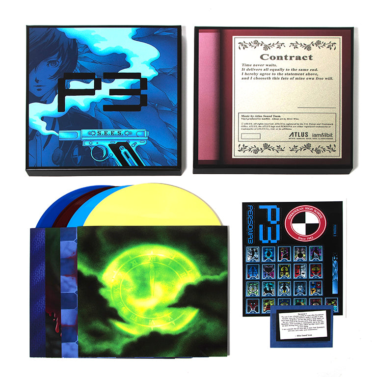 ペルソナ 3 / Persona 3 VINYL SOUNDTRACK 4XLP – iam8bit japan & asia