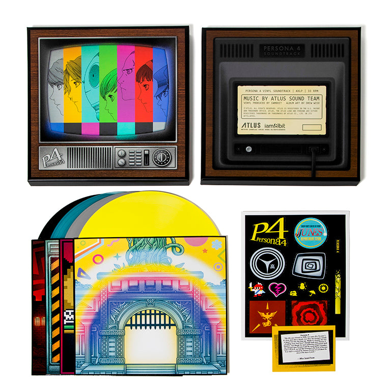 新品未開封　ペルソナ4 レコード　LP BOX ペルソナ 4 / Persona 4 Vinyl Soundtrack 4xLP【アナログレコード