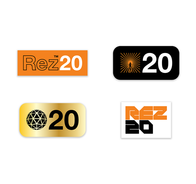 Rez20 Anniversary Sticker Pack