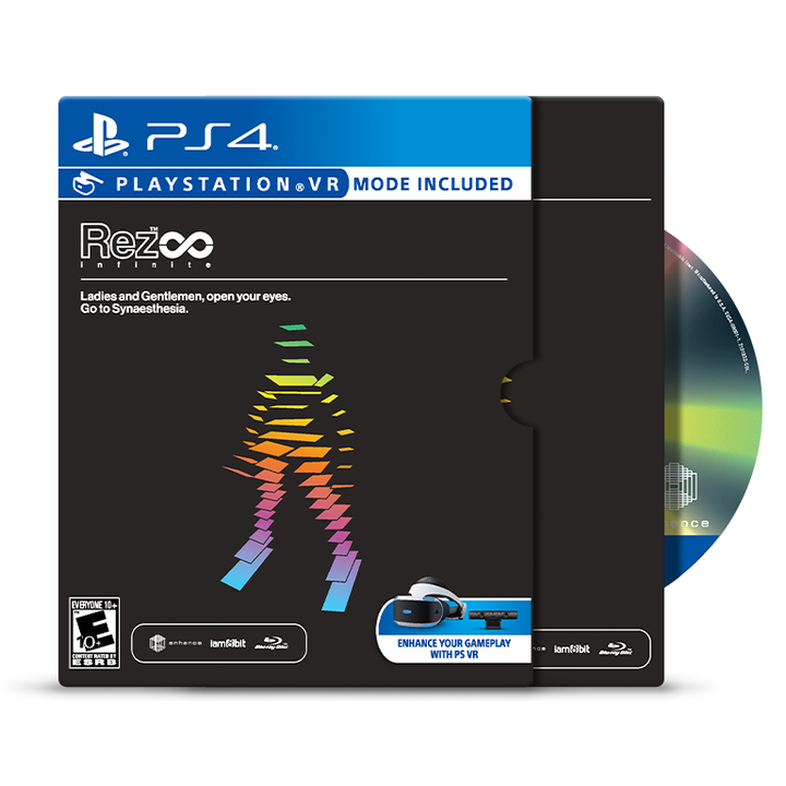 PS4 REZ / レズ 北米限定版 新品未開封 送料無料 同梱可 Rez Infinite: Eco-Forward Edition (PlayStation 4) – iam8bit japan