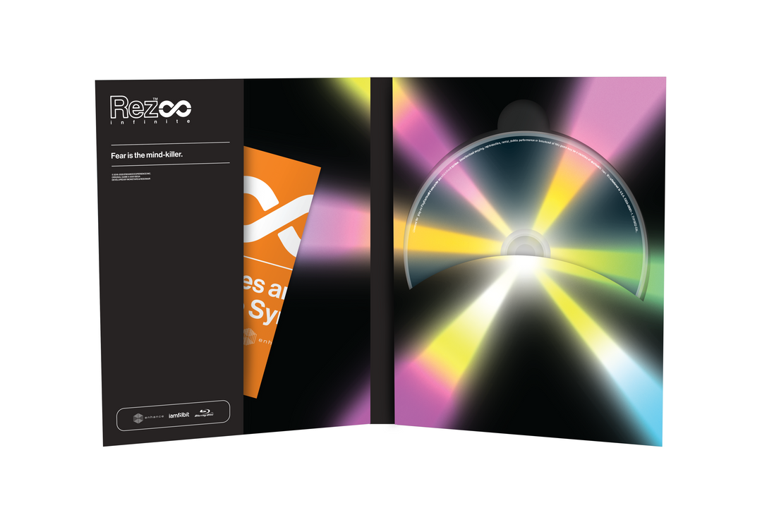 Rez Infinite: Eco-Forward Edition (PlayStation 4) – iam8bit japan