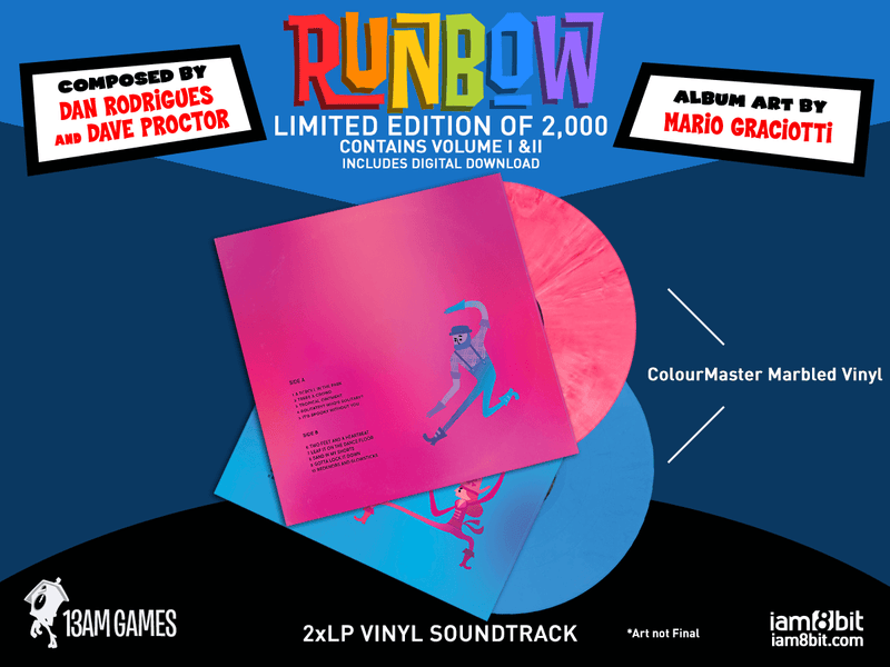 Runbow Original Soundtrack 2xLP