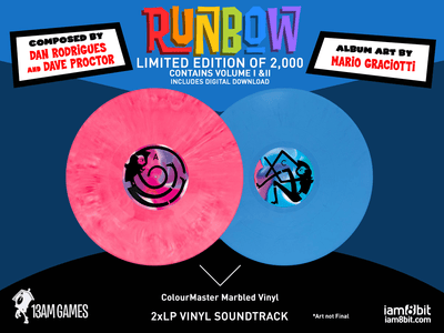 Runbow Original Soundtrack 2xLP