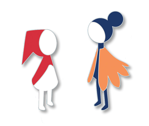 Monument VALLEY 2/Monument Valley 2 Low & Daughter Pin Badge Set