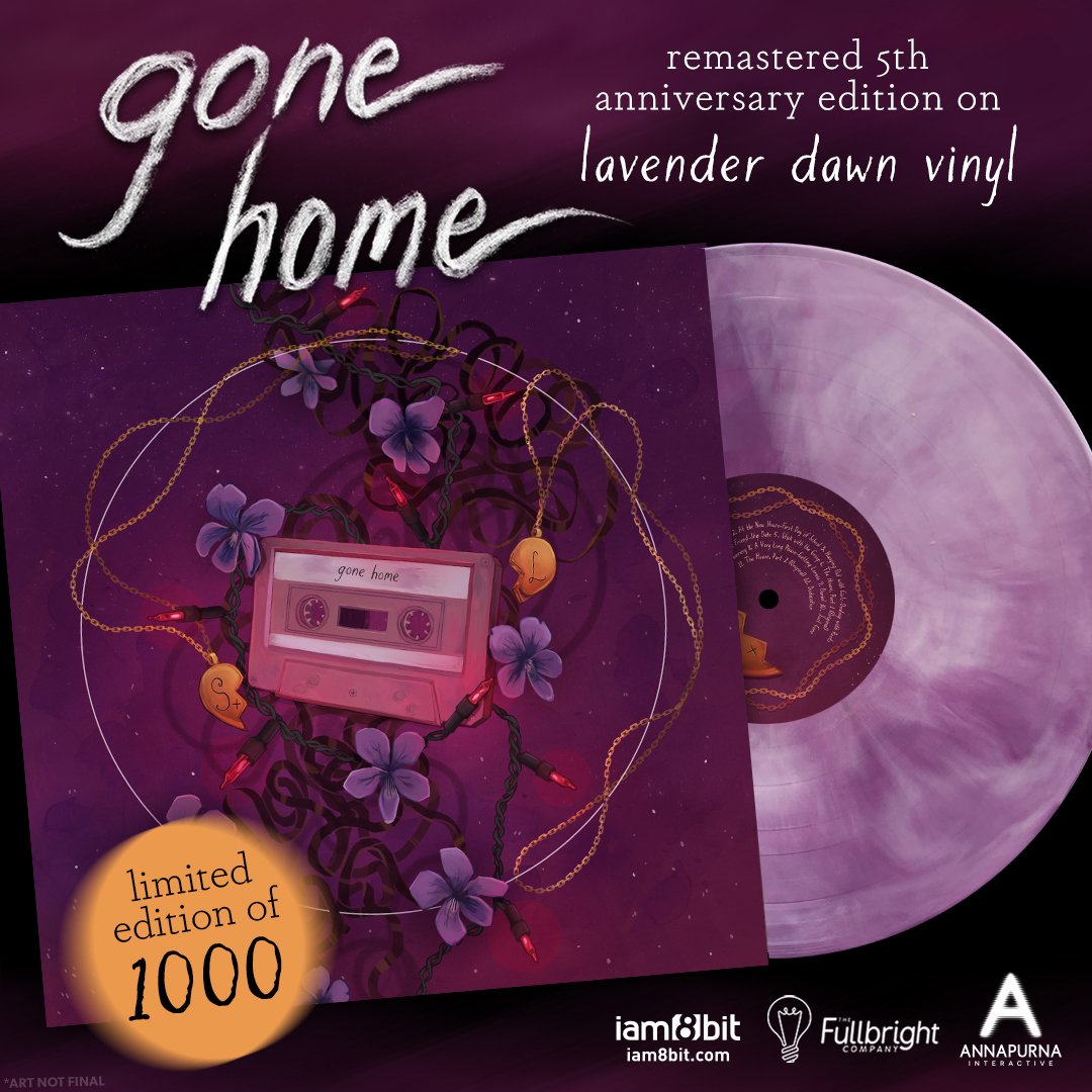 Gone Home Vinyl Soundtrack (5th Anniversary Edition) iam8bit japan & asia