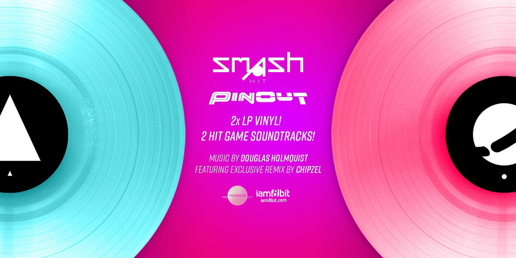 Smash Hit / PinOut 2xLP Vinyl Soundtracks – iam8bit japan & asia