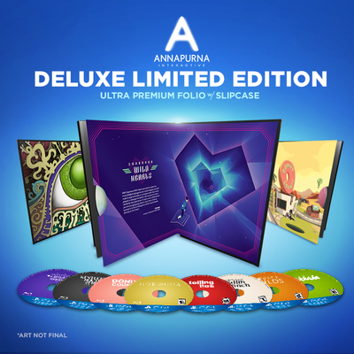 Annapurna Interactive /Annapurna Interactive Deluxe Limited Edition (8 PS4 타이틀 포함, 고급 상자)