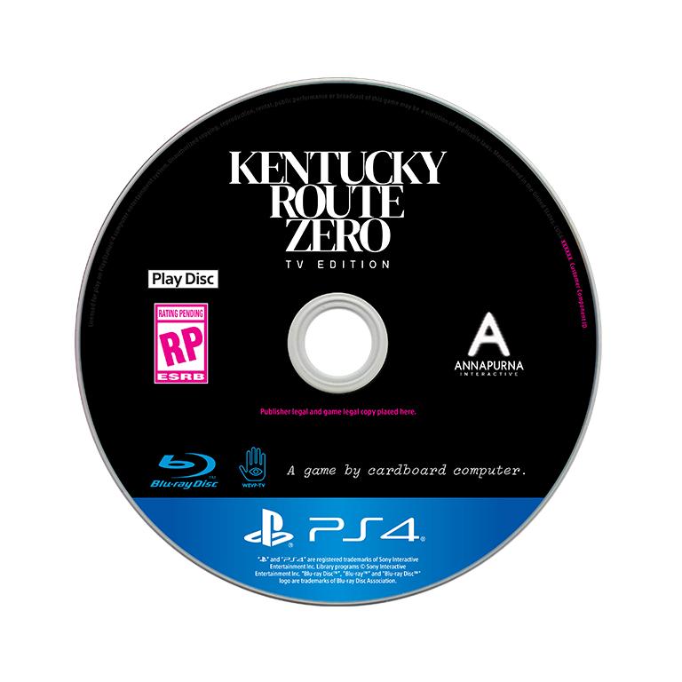 ケンタッキールートゼロ / Kentucky Route Zero: TV Edition PS4 Physical Game