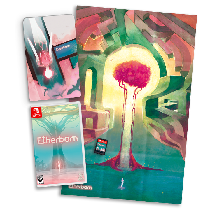 SW Etherborn / エザーボーン 限定版 新品未開封 北米版 イーサーボーン / Etherborn (iam8bit Exclusive - Nintendo Switch