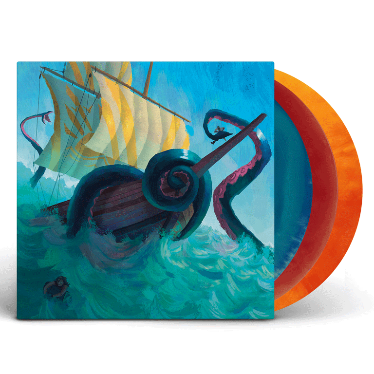 Sea Ob Seaves Soundtrack (3- 피스 LP)/Sea of ​​Thieves 3XLP 비닐 사운드 트랙